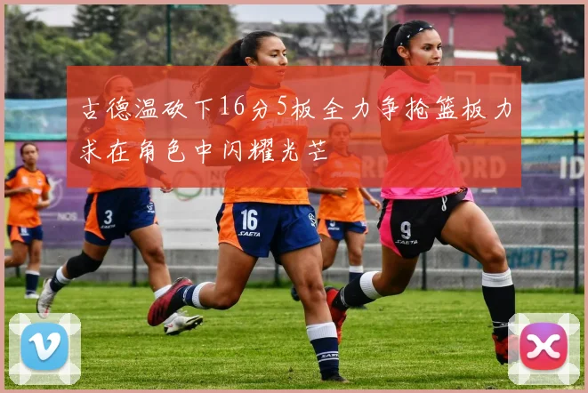 古德温砍下16分5板全力争抢篮板力求在角色中闪耀光芒